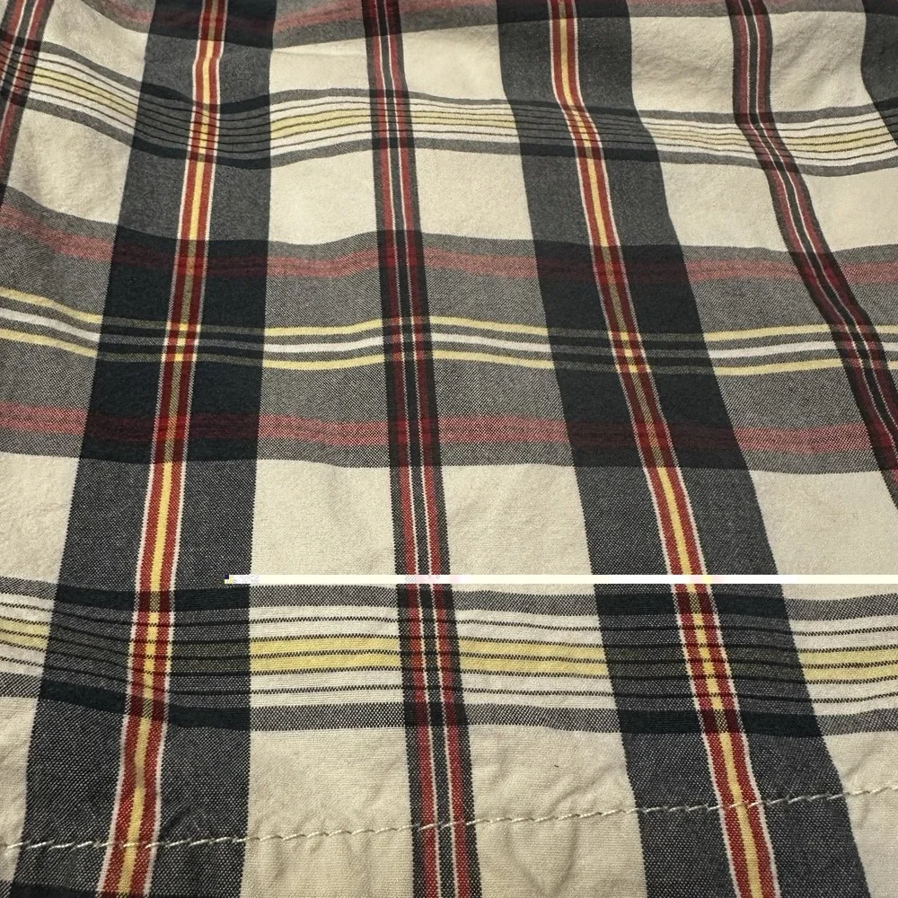 Men's American‎ Eagle Plaid Chino Shorts Classic Length Size 33